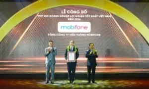 MobiFone vào top 500 doanh nghiệp lợi nhuận tốt nhất Việt Nam