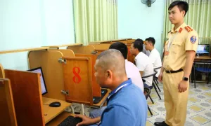 Người học lái xe có thể được xác thực điện tử để chống gian lận Người học lái xe có thể được xác thực điện tử để chống gian lận